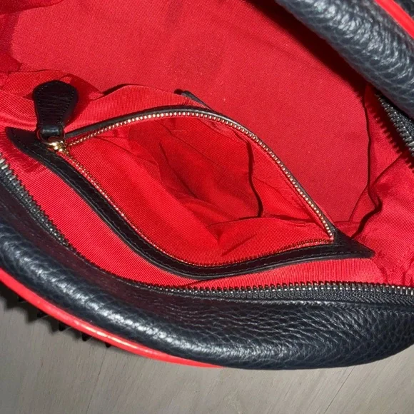 Christian Louboutin Spiked Panettone Shoulder Satchel Crossbody Bag - Picture 5 of 8